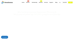 Desktop Screenshot of pavothemes.com