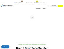 Tablet Screenshot of pavothemes.com